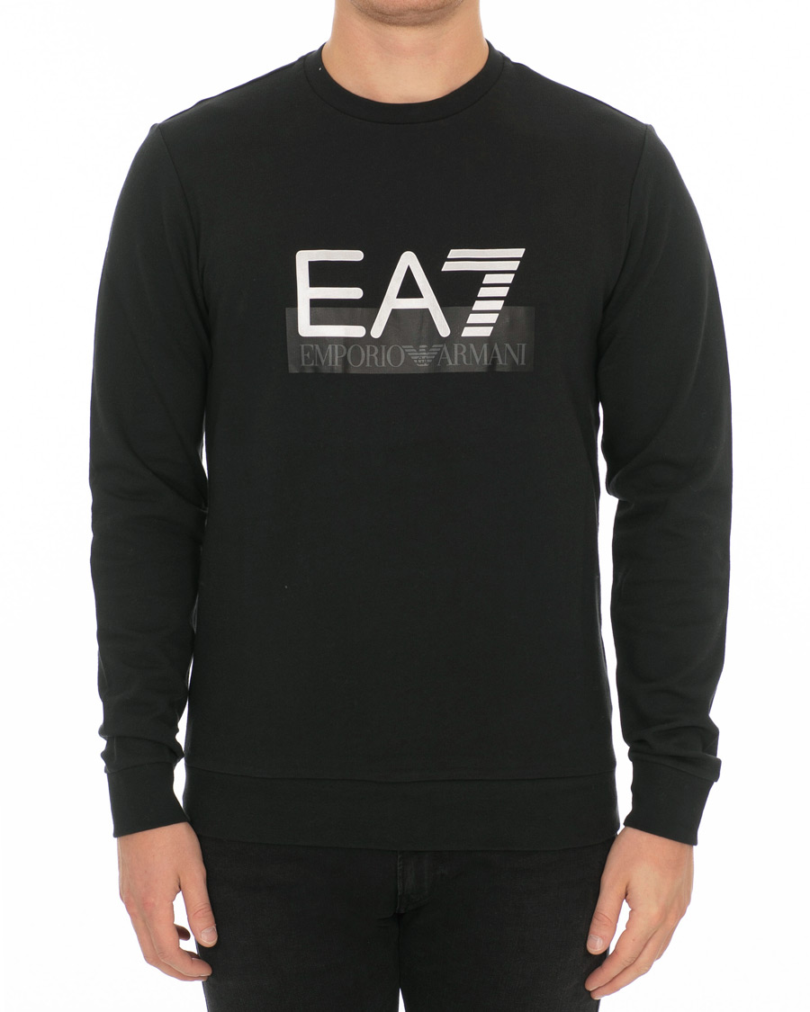 Heren | Truien | EA7 | Crew Neck Sweatshirt Black