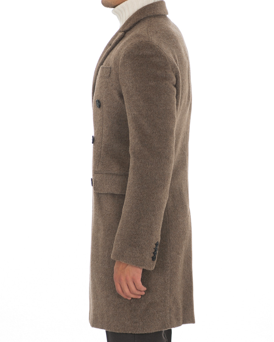 Heren | Jassen | Emporio Armani | Alpaca Coat Brown