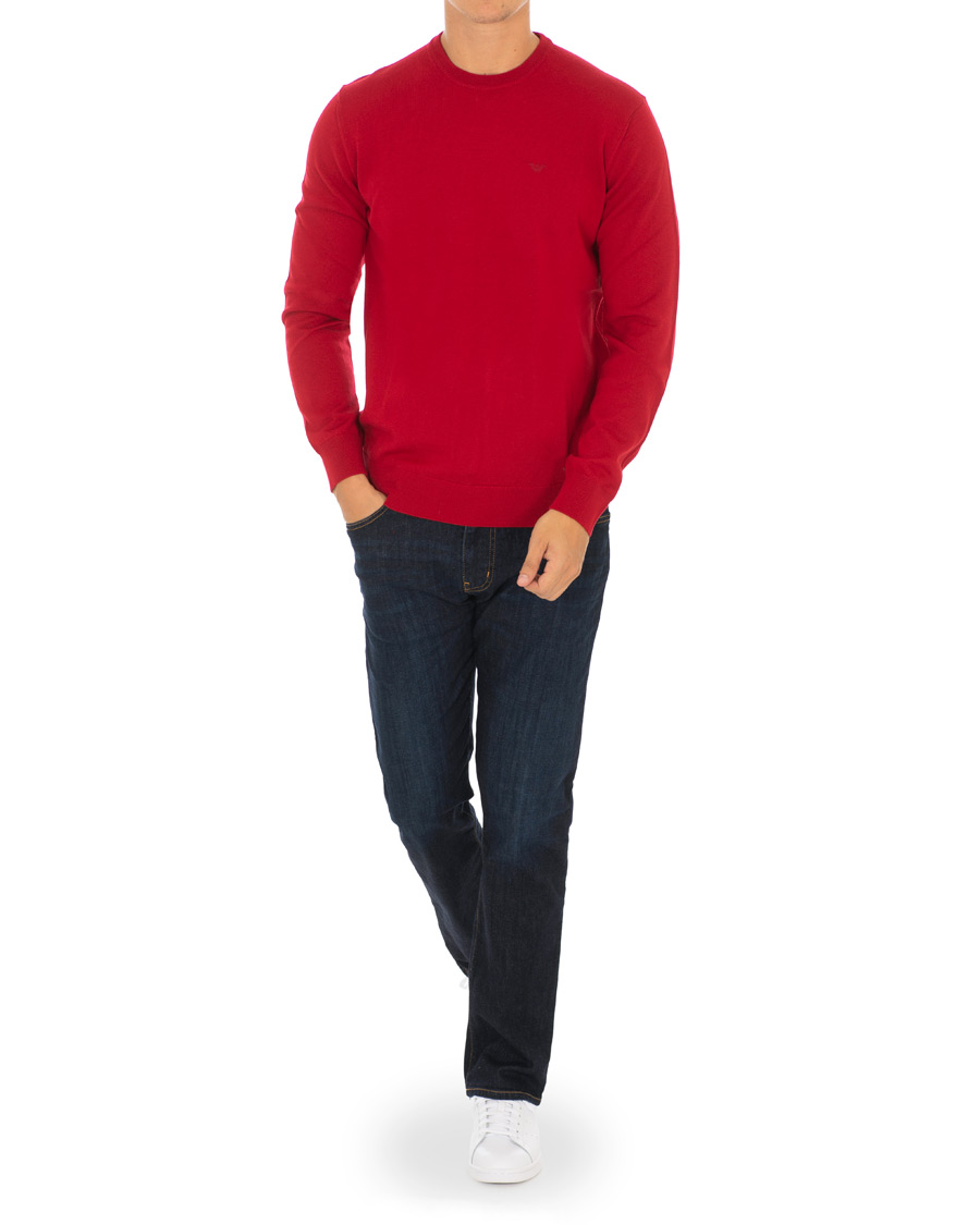 Heren | Jeans | Emporio Armani | Regular Fit Jeans Dark Blue