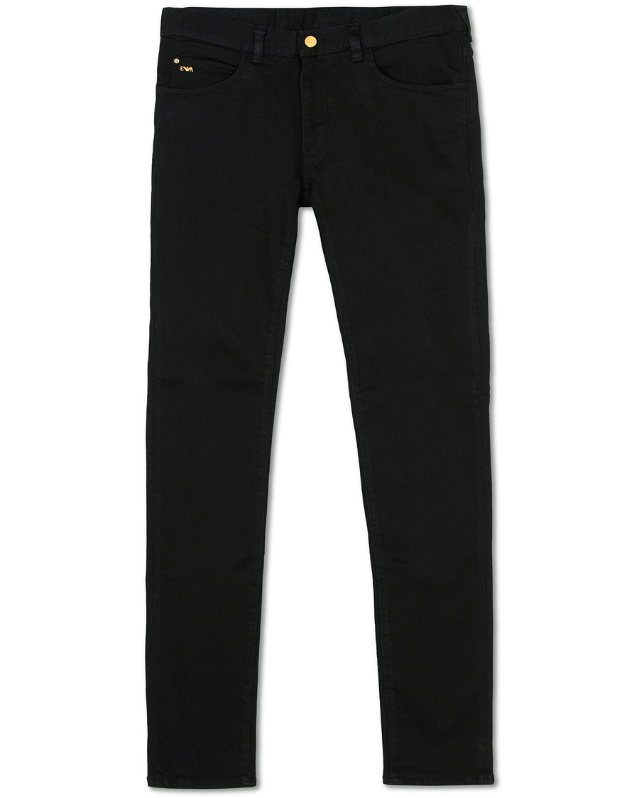 Heren | Jeans | Emporio Armani | Extra Slim fit Jeans Black