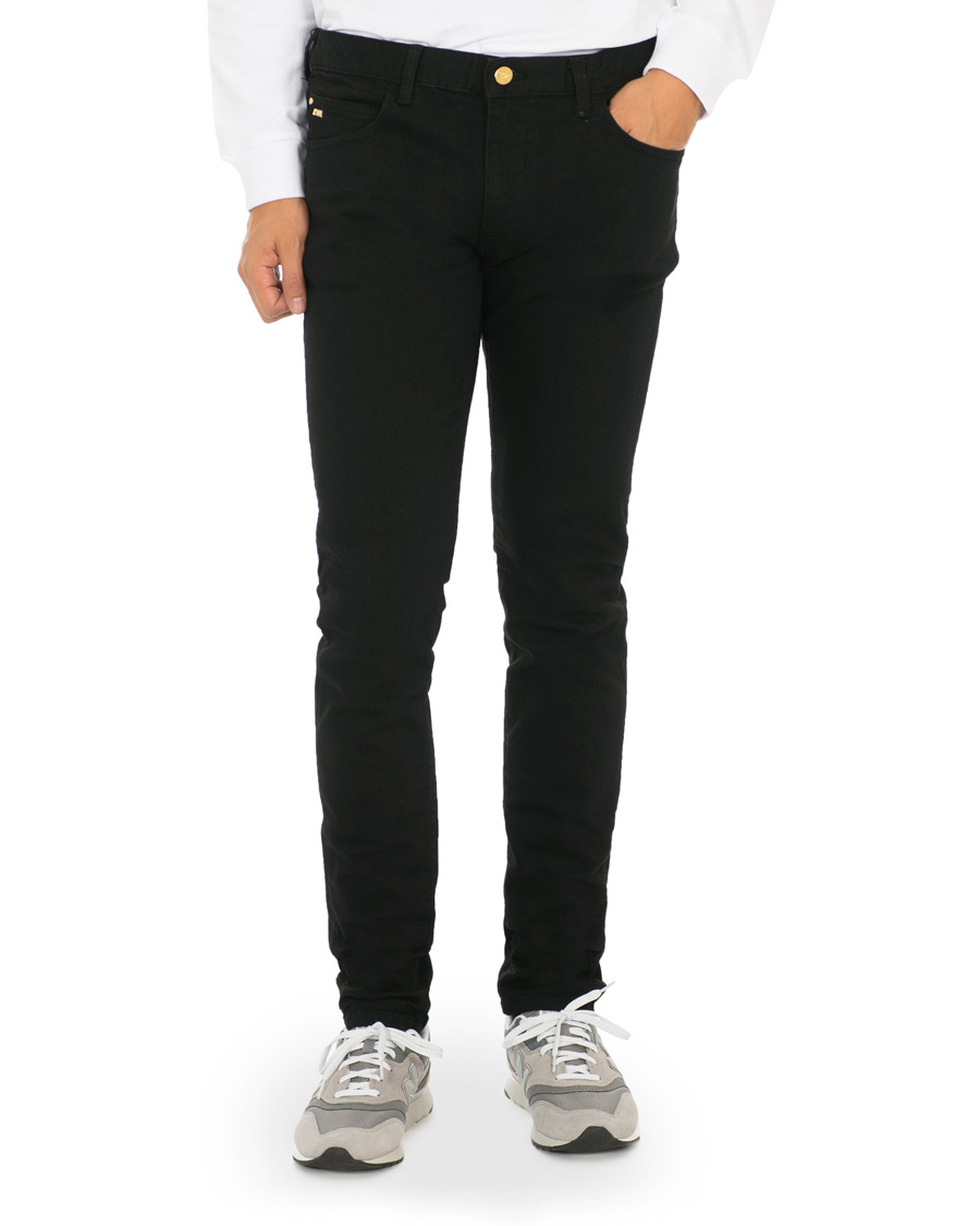 Heren | Jeans | Emporio Armani | Extra Slim fit Jeans Black