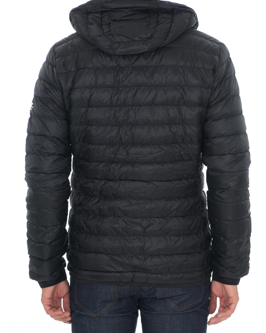 Heren | Jassen | J.Lindeberg | Lightweight Down Hooded Jacket Black