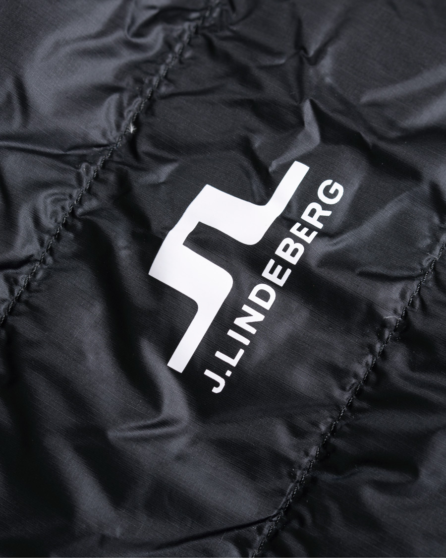 Heren | Jassen | J.Lindeberg | Lightweight Down Hooded Jacket Black