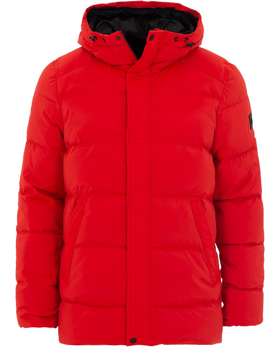 J.Lindeberg Barry Stretch Nylon Jacket Red KA p J.Lindeberg