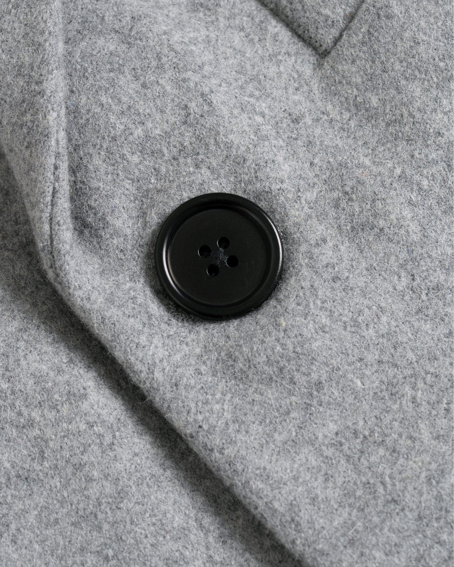 Heren | Jassen | J.Lindeberg | Wolger Compact Melton Coat Grey