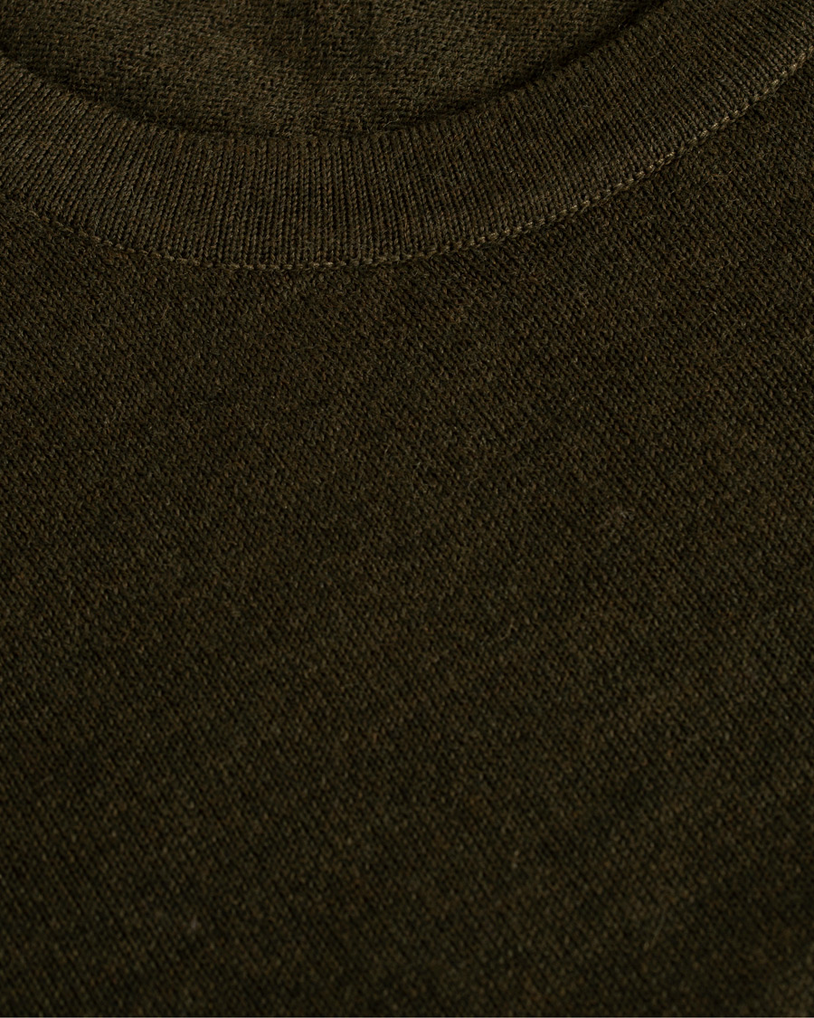 Heren | Truien | J.Lindeberg | Lyle True Merino Crew Neck Pullover Green