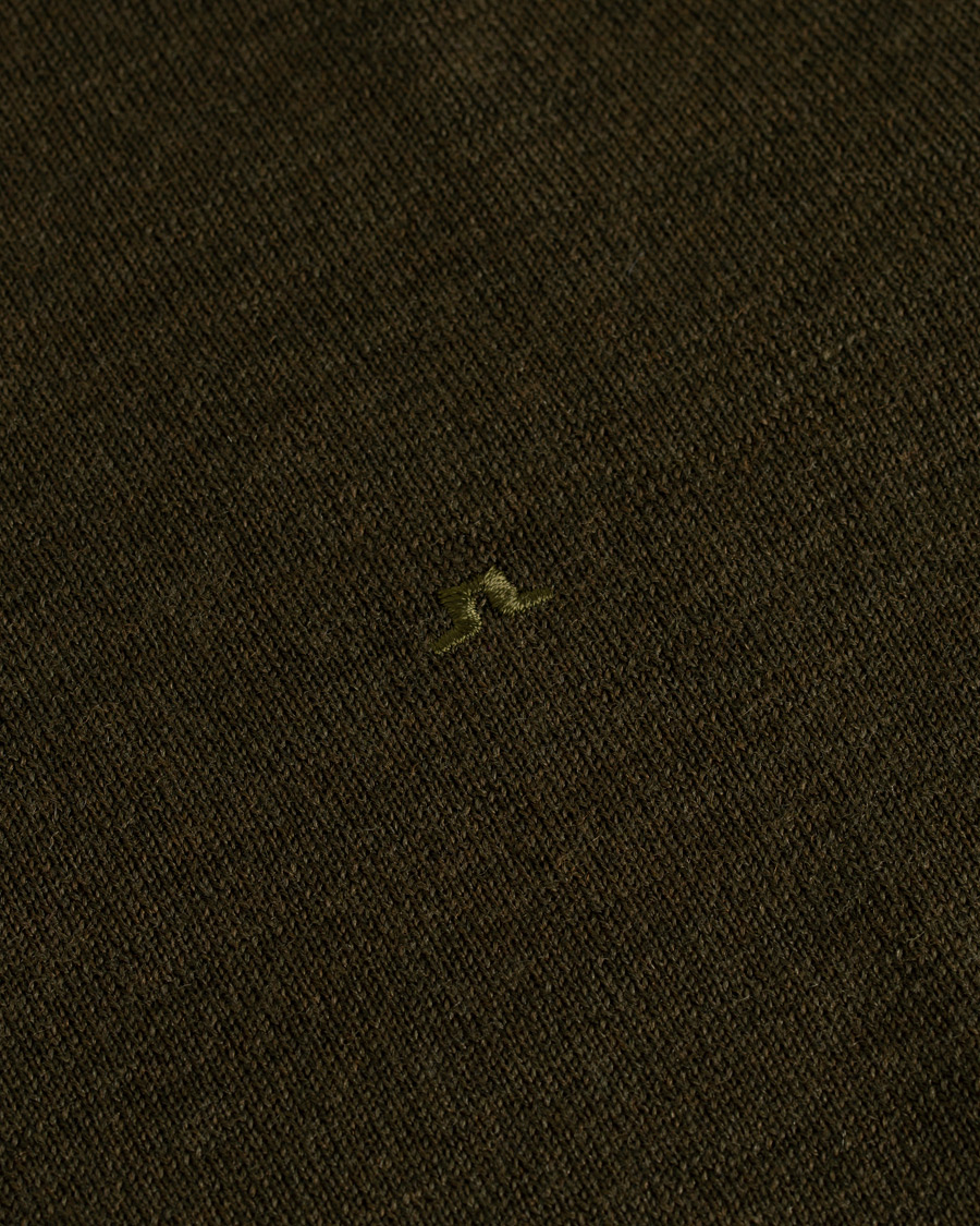 Heren | Truien | J.Lindeberg | Lyle True Merino Crew Neck Pullover Green