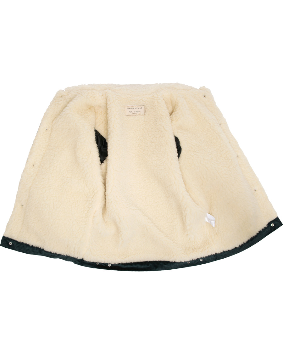Heren | Jassen | Maison Kitsuné | Corduroy Trucker Jacket Petrol