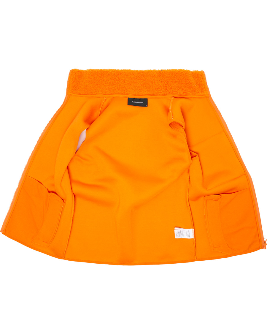 Heren | Jassen | Peak Performance | Fleece Vest Orange