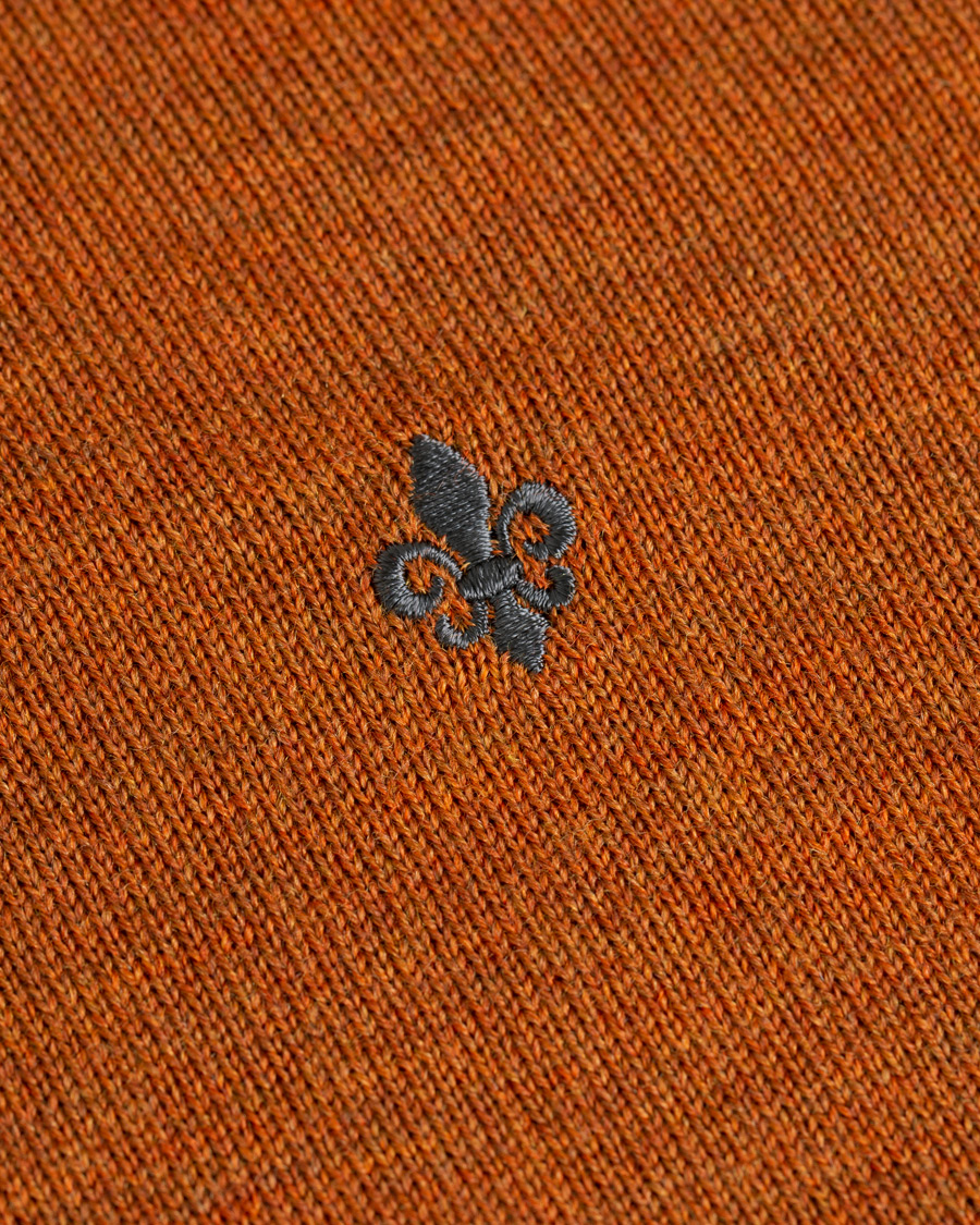 Heren | Truien | Morris | John Merino Half Zip Camel