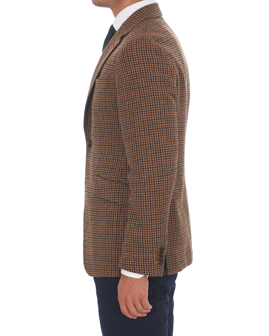 Heren | Blazers | Morris | Strafford Tweed Check Blazer Brown