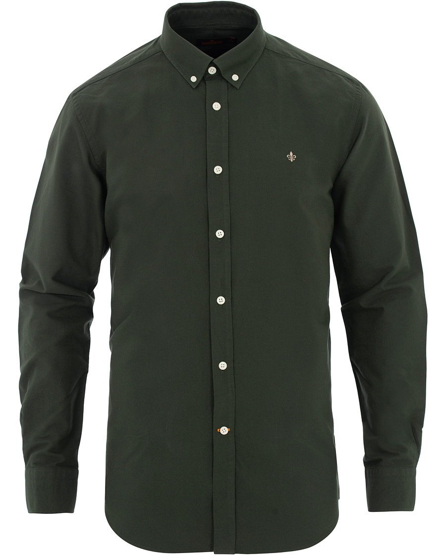 Heren | Overhemden | Morris | Douglas Oxford Shirt Olive