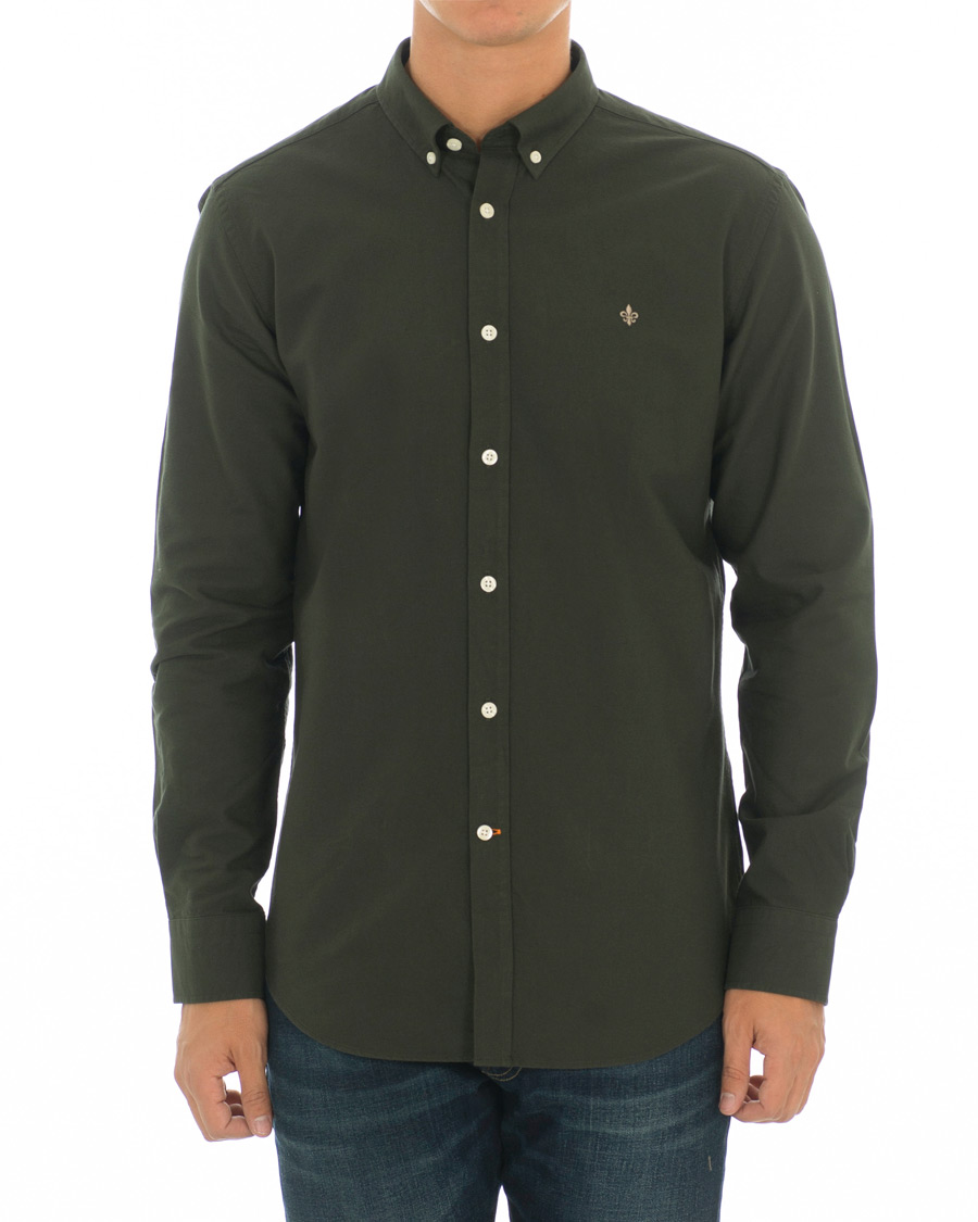 Heren | Overhemden | Morris | Douglas Oxford Shirt Olive