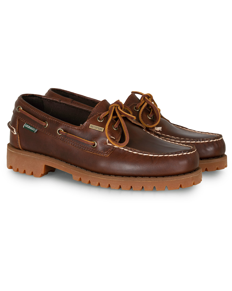 Heren | Sebago Ranger Waterproof Boat Shoe Brown | Sebago | Ranger Waterproof Boat Shoe Brown