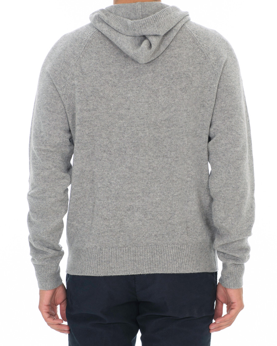 Heren | Truien | Soft Goat | Cashmere Chunky Hoodie Grey