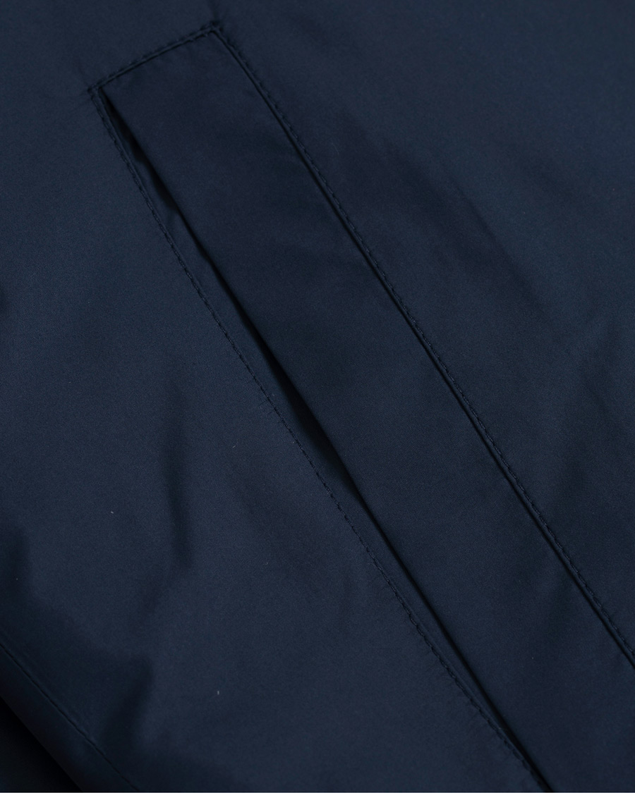 Heren | Jassen | Sunspel | Padded Full Zip Gilet Navy