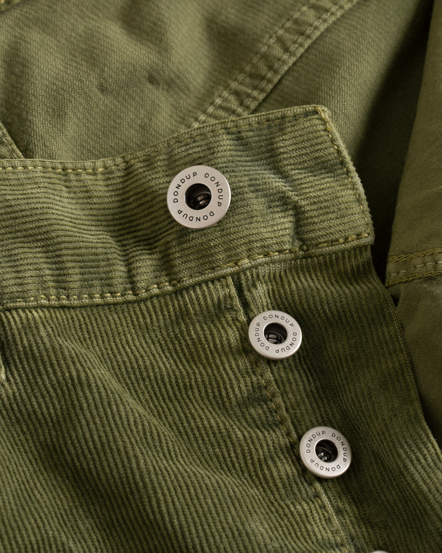 Heren | Broeken | Dondup | George Corduroy Trousers Green