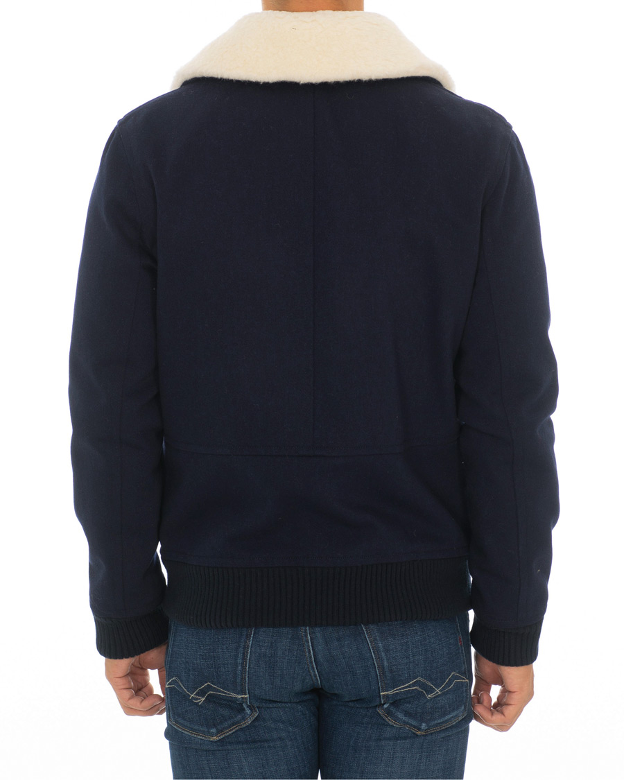 Heren | Jassen | A.P.C. | Blouson Bronze Jacket Marine