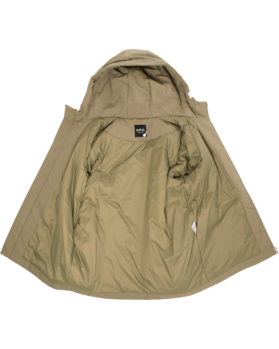Heren | Jassen | A.P.C. | East Parka Khaki Green