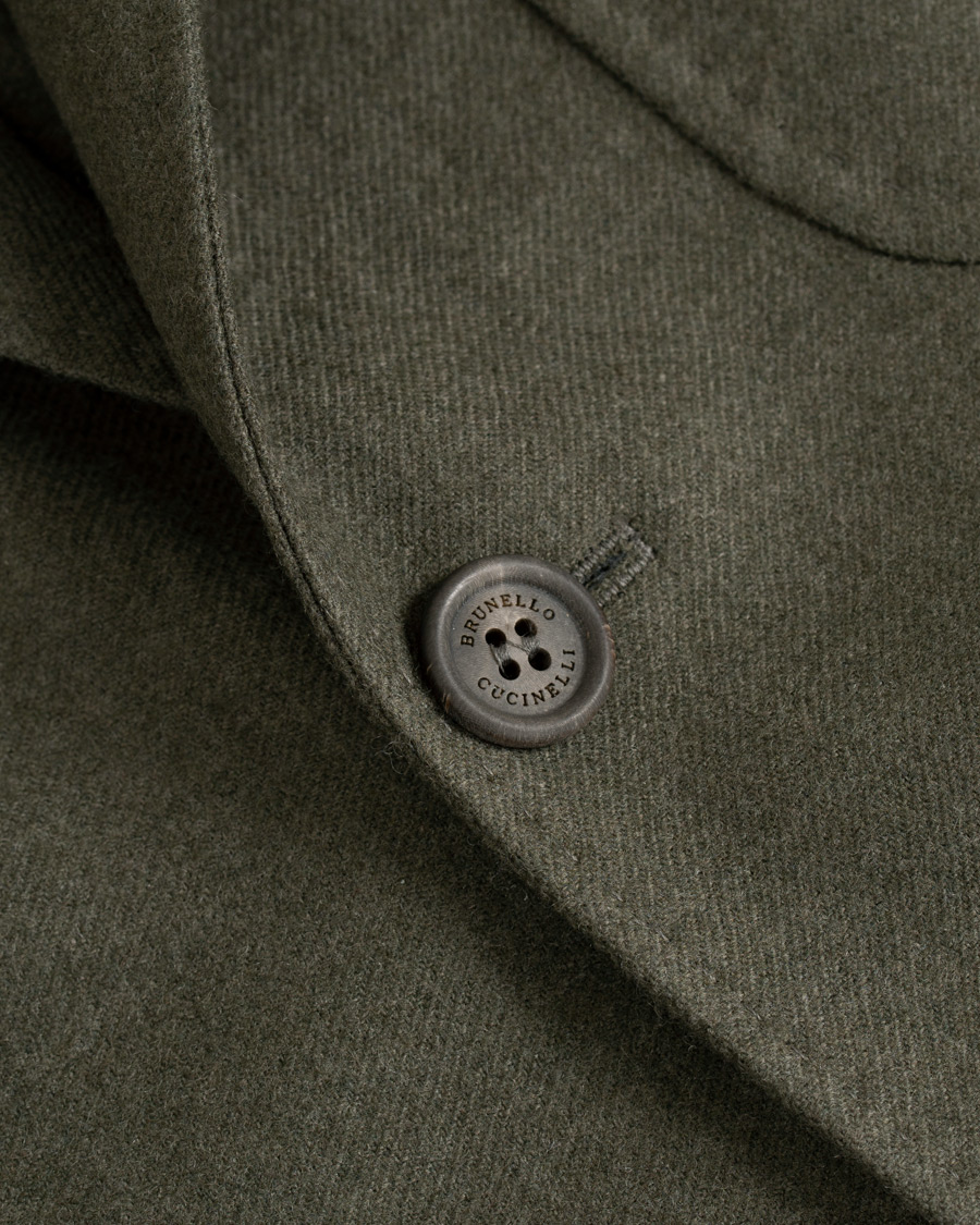 Heren | Blazers | Brunello Cucinelli | Cashmere Blend Patch Pocket Blazer Green