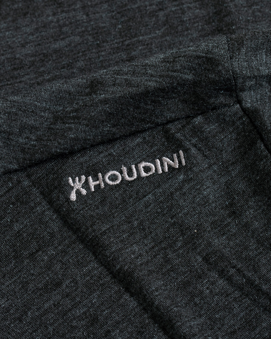 Heren | T-shirts | Houdini | Activist Tee True Black