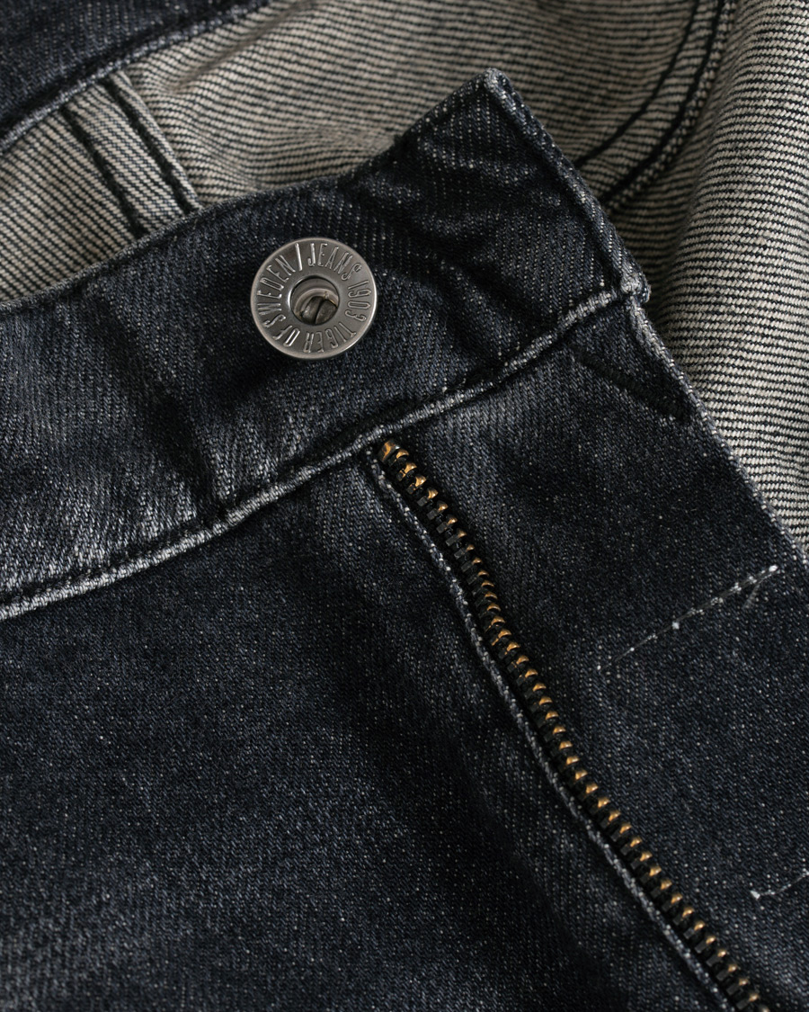 Heren | Jeans | Tiger of Sweden Jeans | Pistolero Nigther Stretch Jeans Black Washed