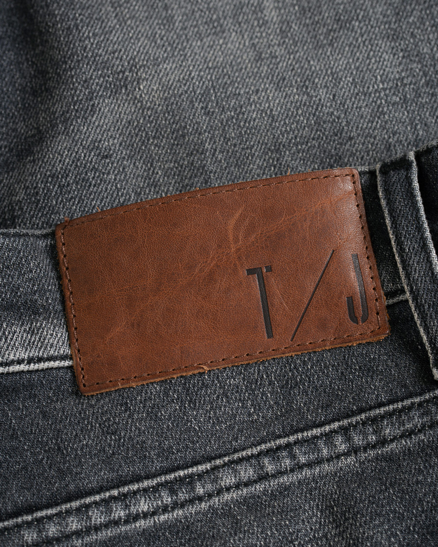 Heren | Jeans | Tiger of Sweden Jeans | Pistolero Nigther Stretch Jeans Black Washed