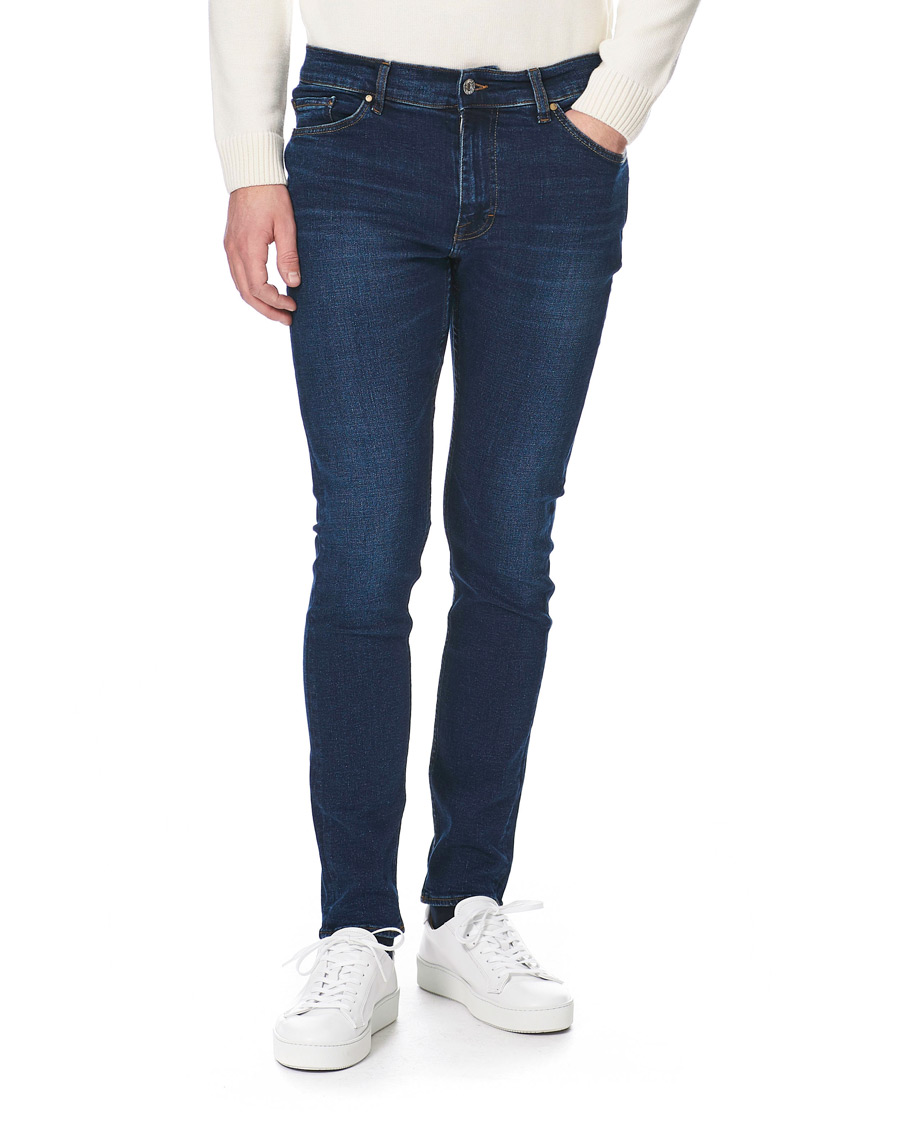 Heren | Jeans | Tiger of Sweden | Evolve Charm Superstretch Jeans Blue