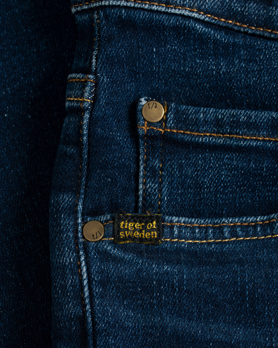 Heren | Jeans | Tiger of Sweden | Evolve Charm Superstretch Jeans Blue