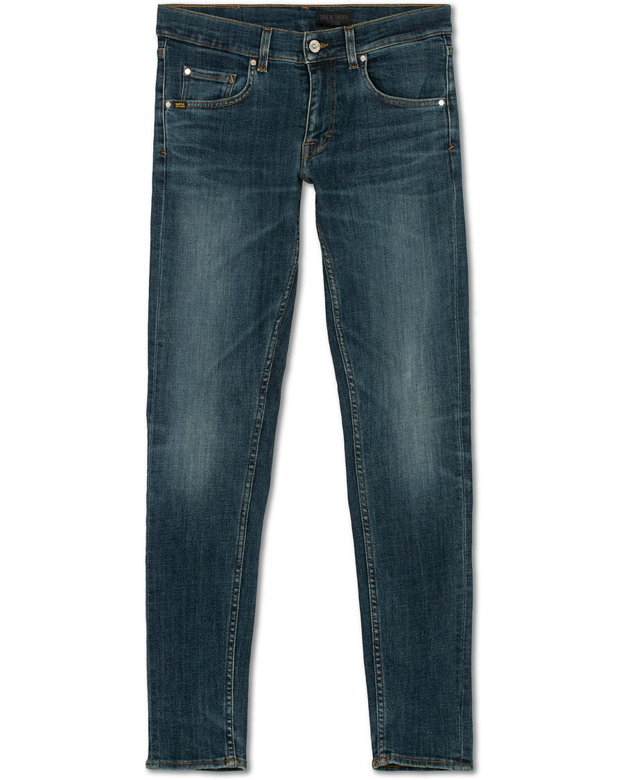 Heren | Jeans | Tiger of Sweden Jeans | Slim Top Stretch Jeans Blue
