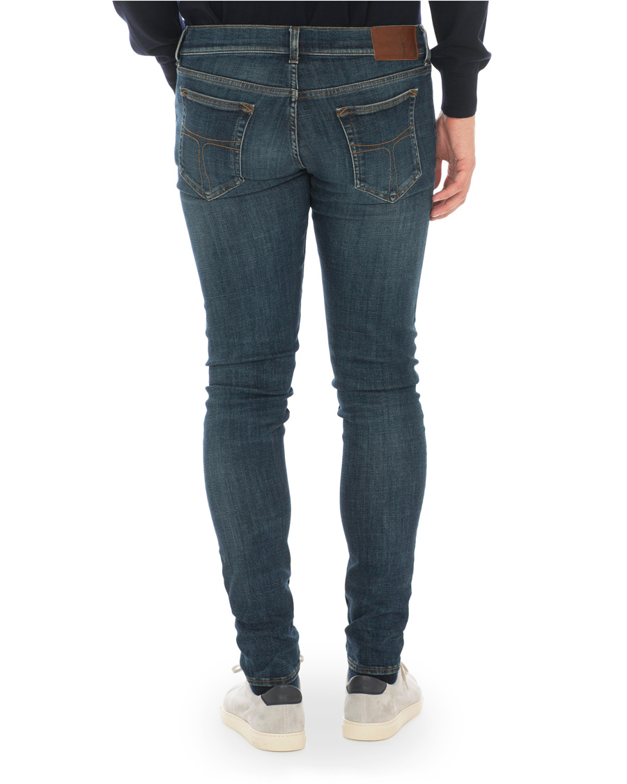 Heren | Jeans | Tiger of Sweden Jeans | Slim Top Stretch Jeans Blue