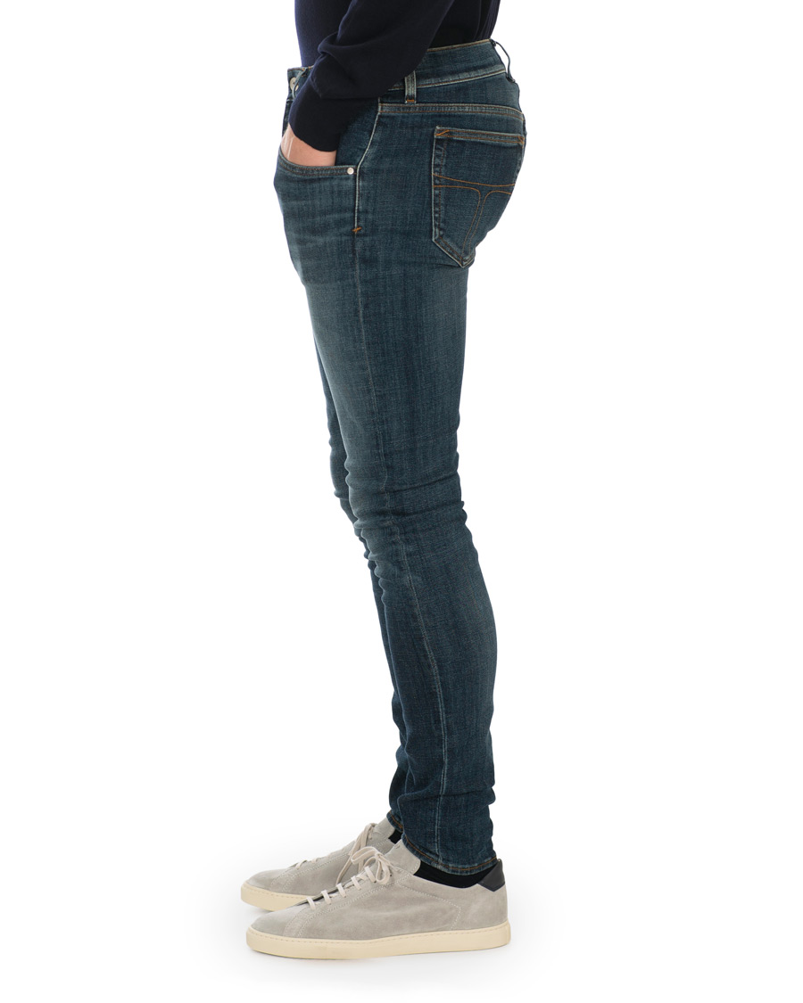 Heren | Jeans | Tiger of Sweden Jeans | Slim Top Stretch Jeans Blue
