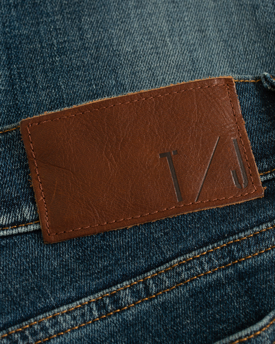 Heren | Jeans | Tiger of Sweden Jeans | Slim Top Stretch Jeans Blue