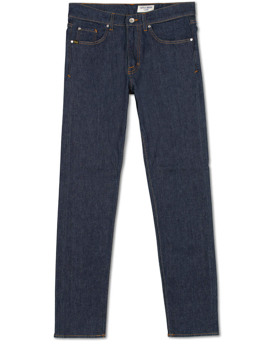 Heren | Jeans | Tiger of Sweden Jeans | Rex Ohia Stretch Jeans Mid Blue