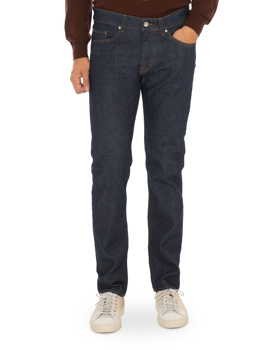 Heren | Jeans | Tiger of Sweden Jeans | Rex Ohia Stretch Jeans Mid Blue
