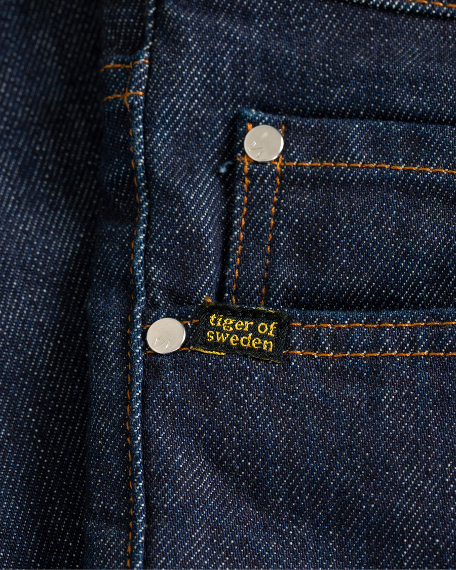Heren | Jeans | Tiger of Sweden Jeans | Rex Ohia Stretch Jeans Mid Blue