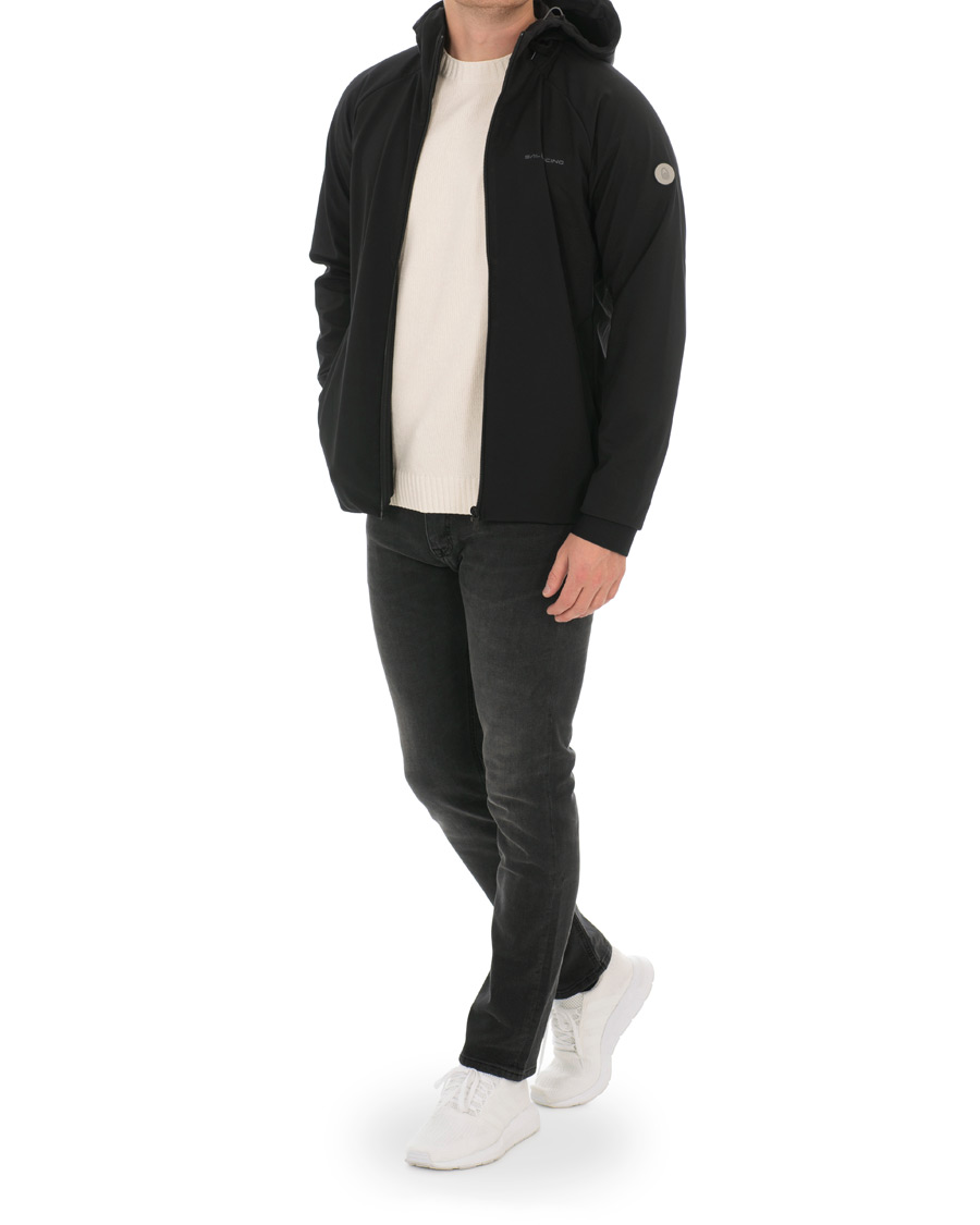 Heren | Jassen | Sail Racing | Bowman Softshell Hooded Jacket Carbon