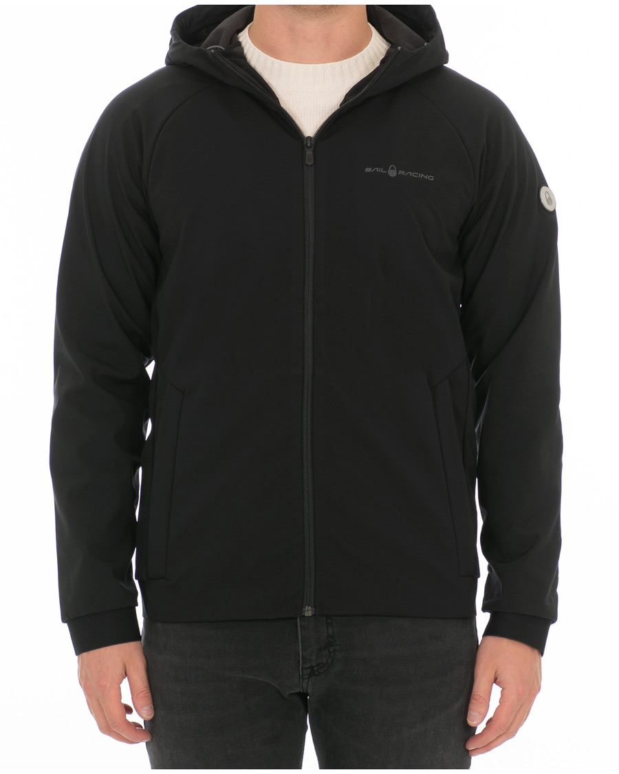 Heren | Jassen | Sail Racing | Bowman Softshell Hooded Jacket Carbon