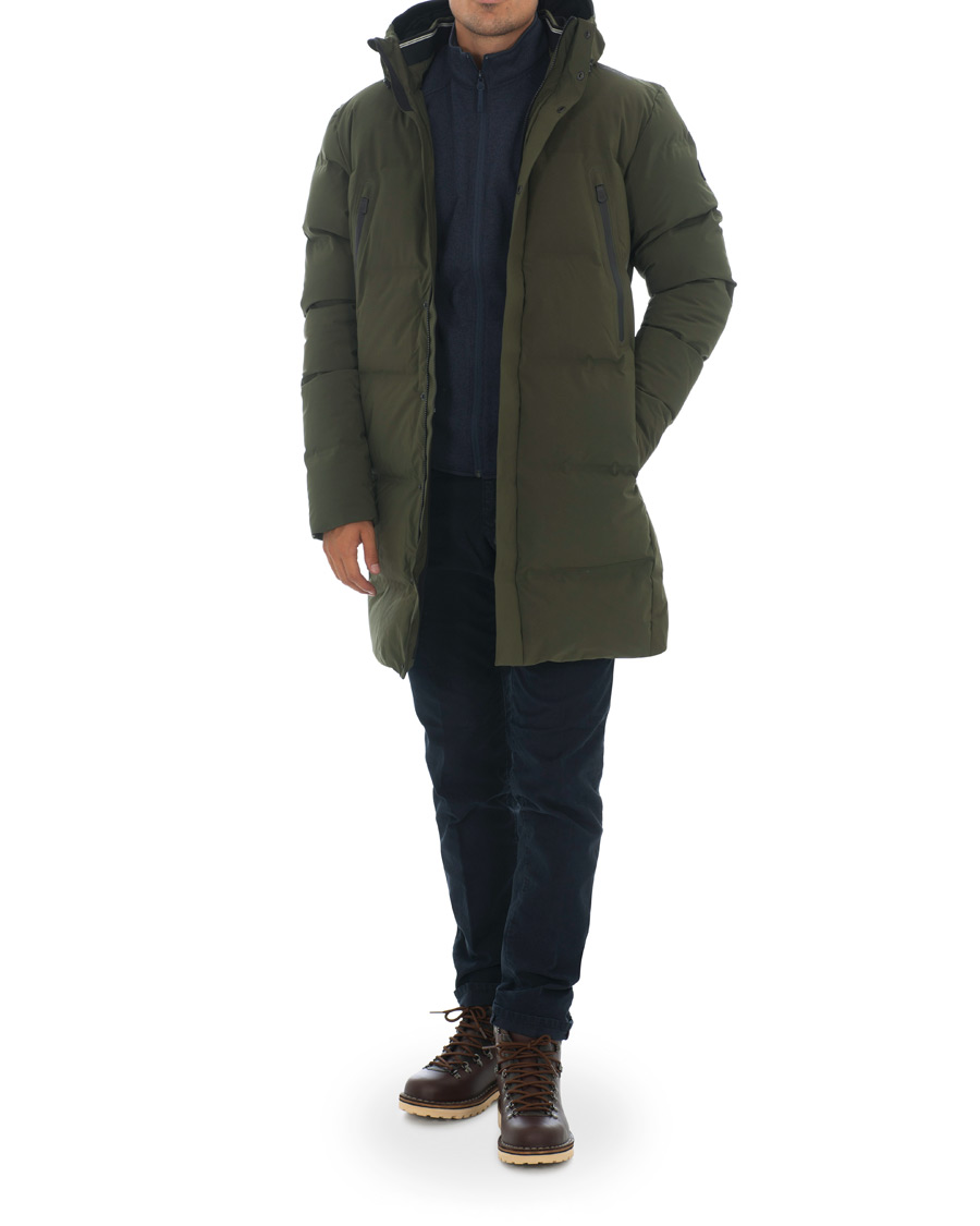 Heren | Jassen | Sail Racing | Race Down Coat Forest Green