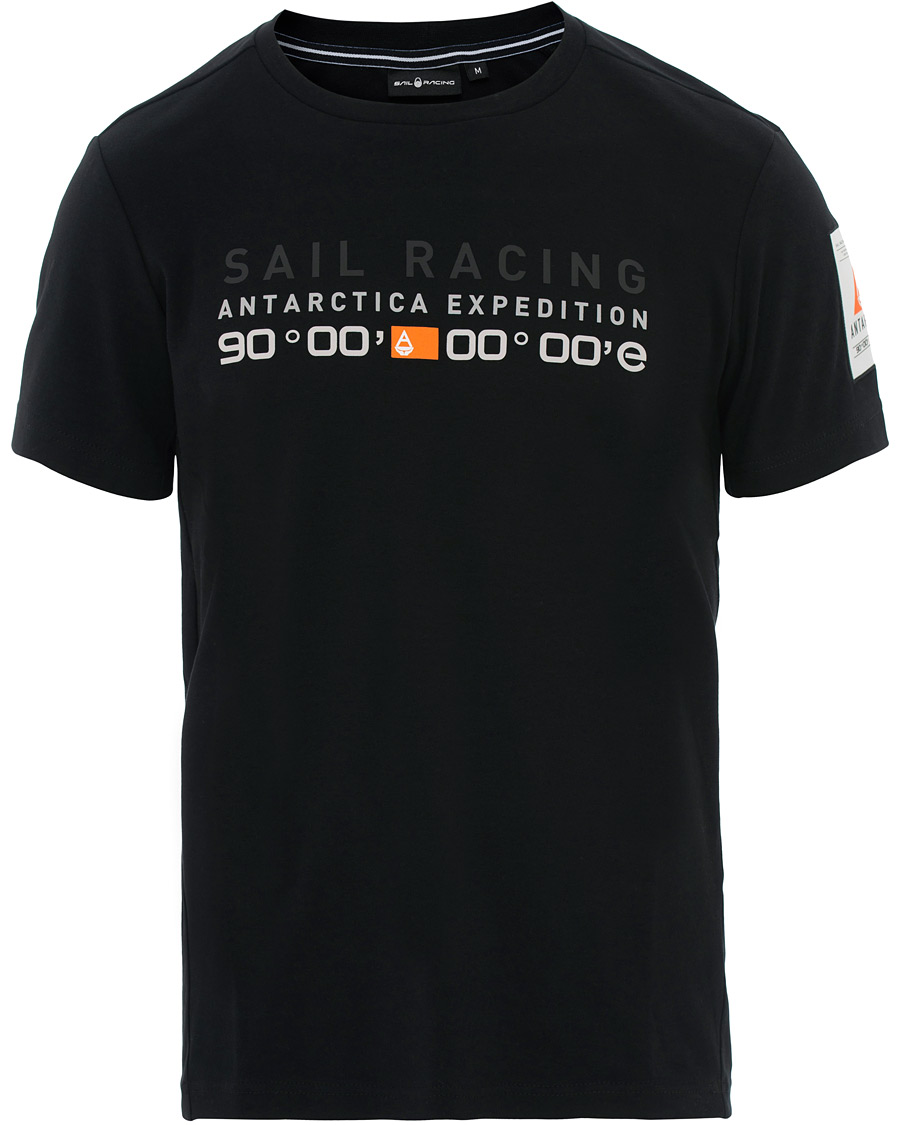 Heren | T-shirts | Sail Racing | Antarctica Crew Neck Tee Carbon