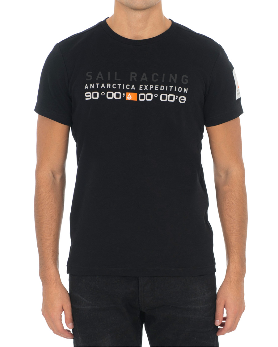Heren | T-shirts | Sail Racing | Antarctica Crew Neck Tee Carbon