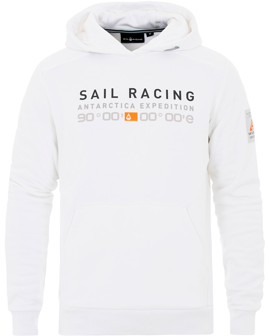 Heren | Truien | Sail Racing | Antarctica Hoodie White