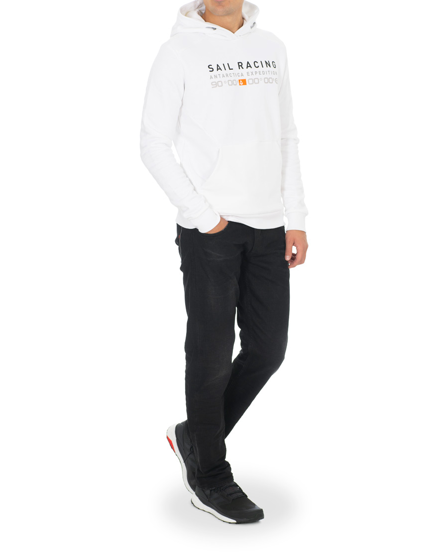 Heren | Truien | Sail Racing | Antarctica Hoodie White