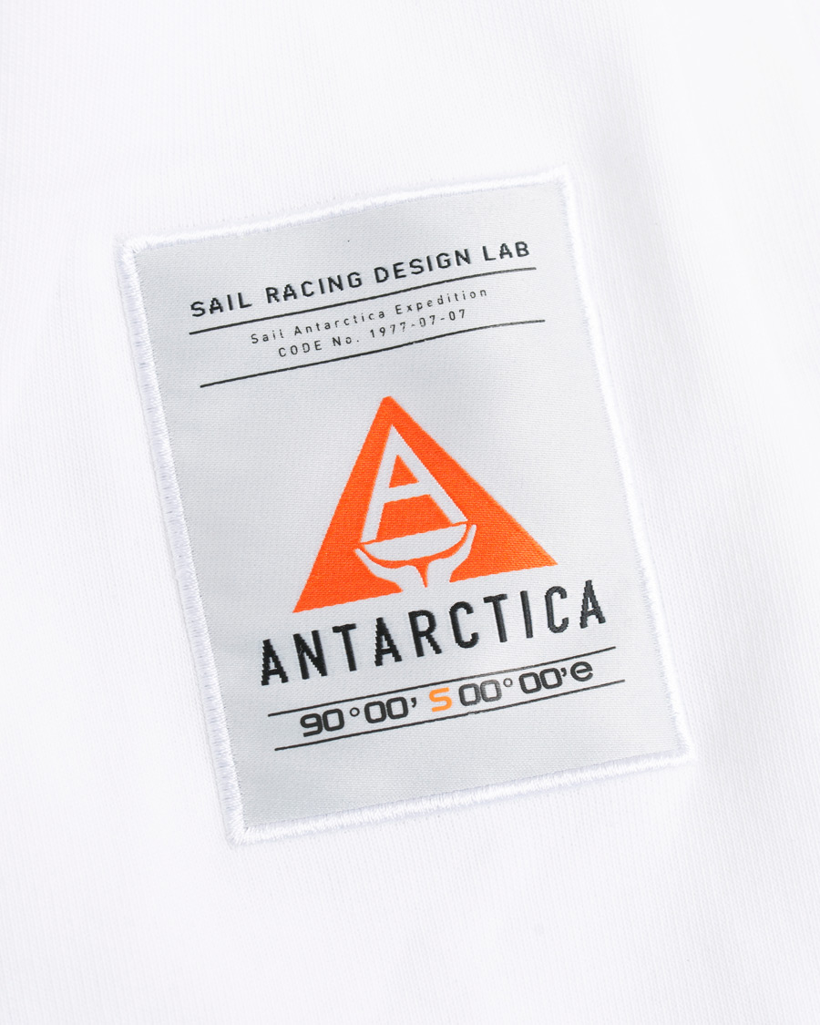 Heren | Truien | Sail Racing | Antarctica Hoodie White