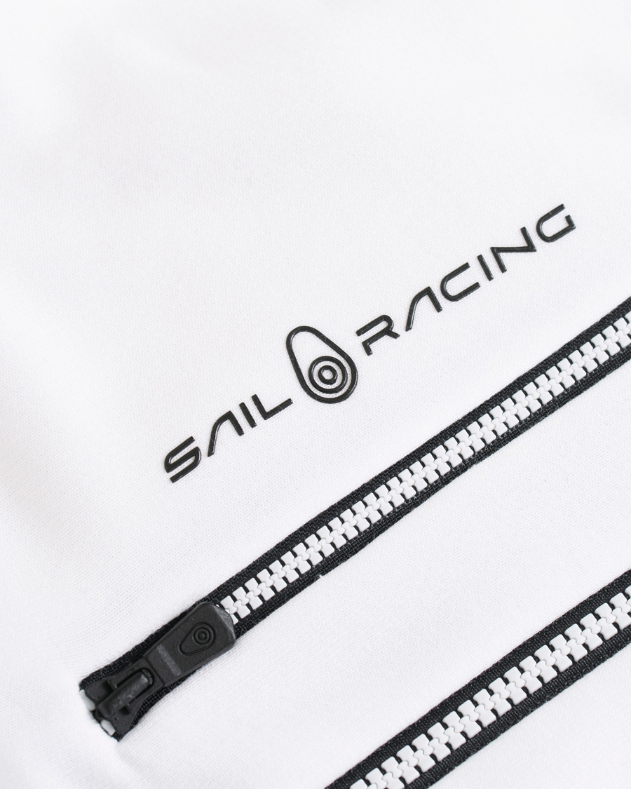 Heren | Truien | Sail Racing | Antarctica Full Zip Hoodie White