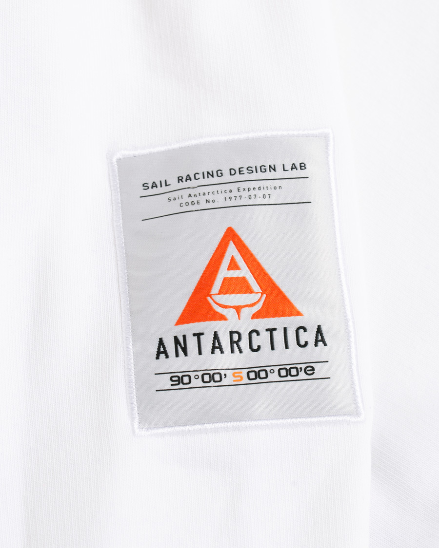 Heren | Truien | Sail Racing | Antarctica Full Zip Hoodie White