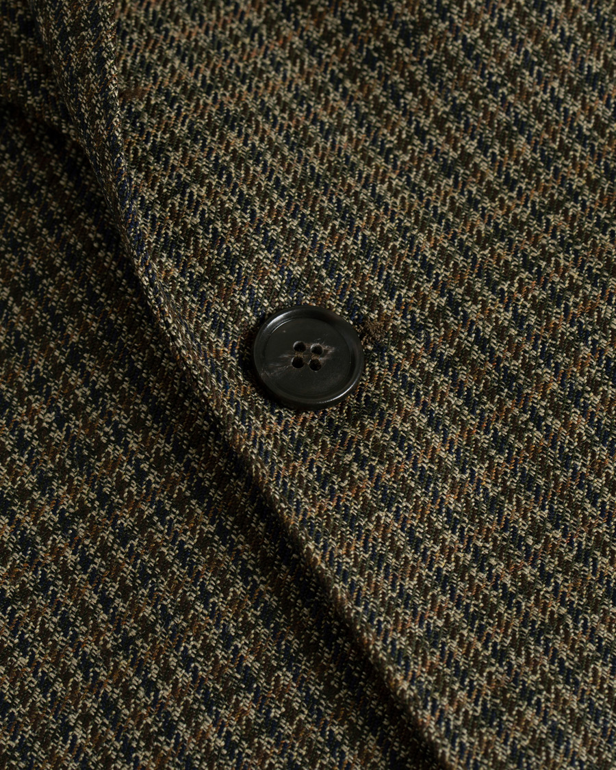 Heren | Blazers | Tiger of Sweden | Josef Checked Wool Blazer Brown