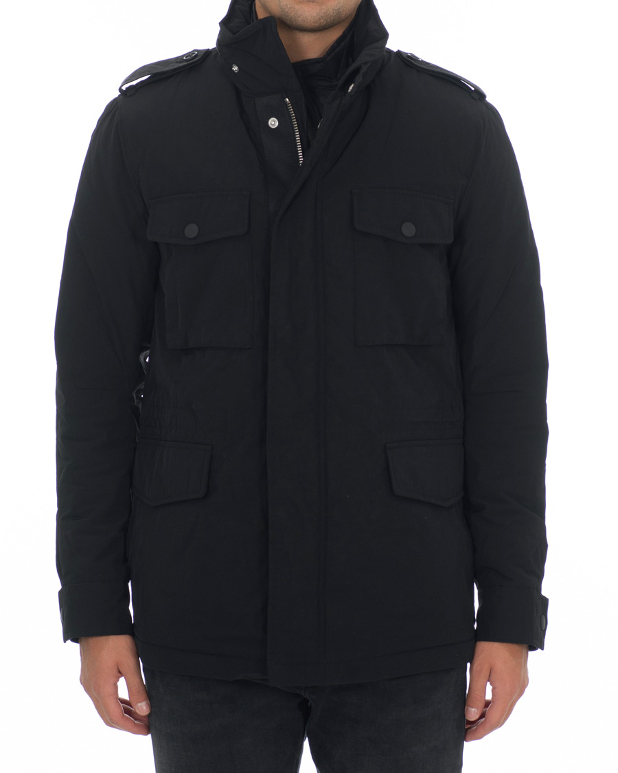 Heren | Jassen | Tiger of Sweden | Ossien Padded Field Jacket Black