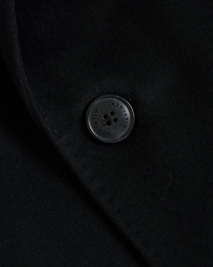Heren | Jassen | Tommy Hilfiger | Chestfield Wool Coat Black
