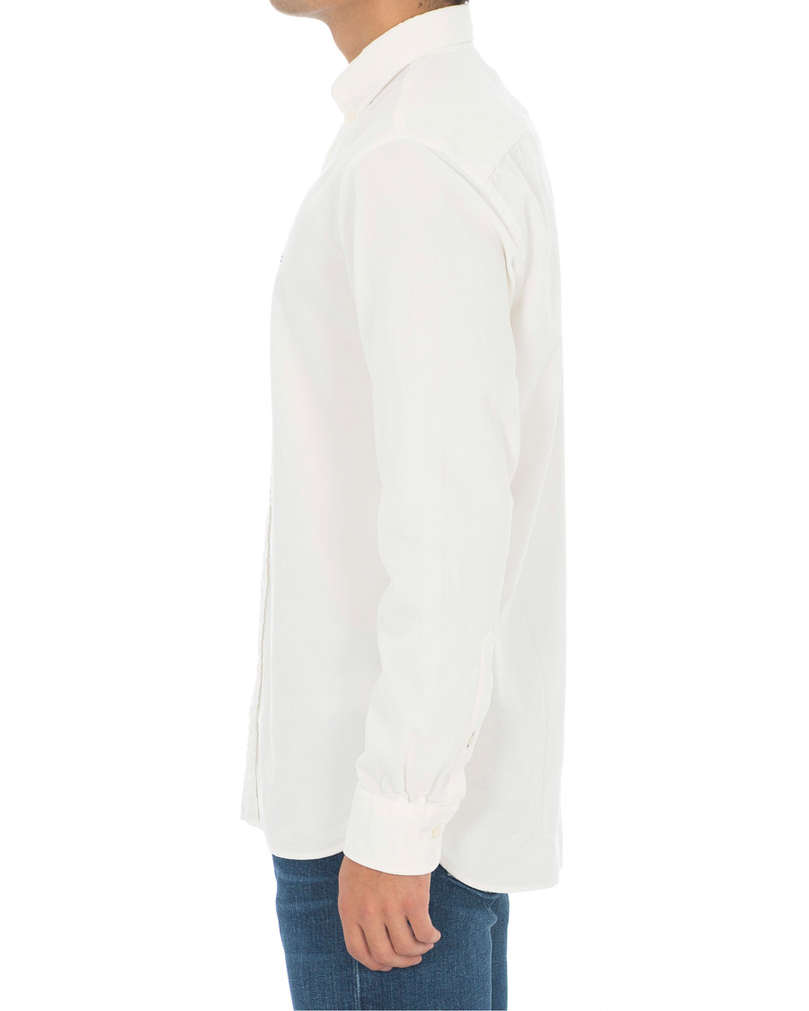 Heren | Overhemden | Tommy Hilfiger | Garment Dyed Corduroy Shirt Whisper White